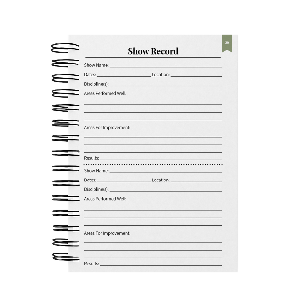 The Equine Planner - PREORDER