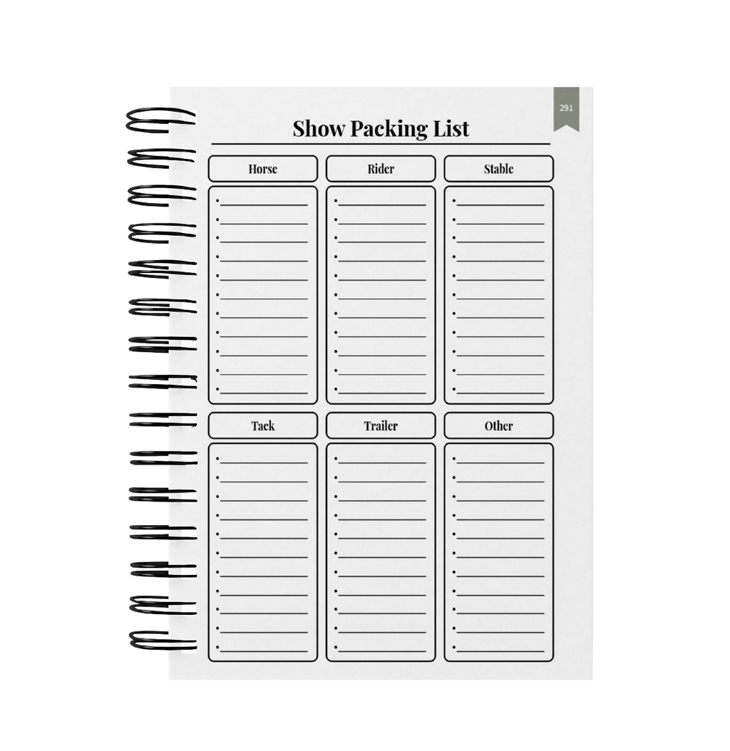 The Equine Planner - PREORDER